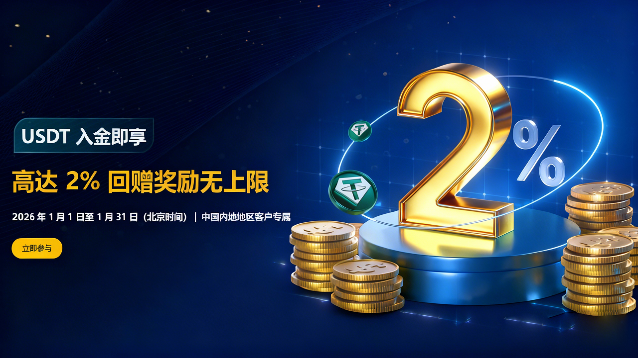 CGFintech高达2%回赠奖励